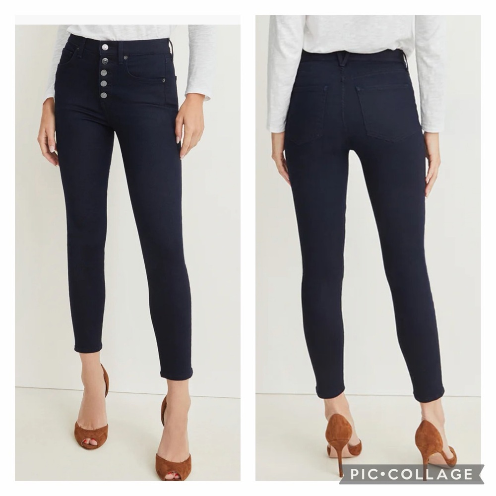 VERONICA BEARD Debbie Ankle-Crop Skinny Jean, 25/0